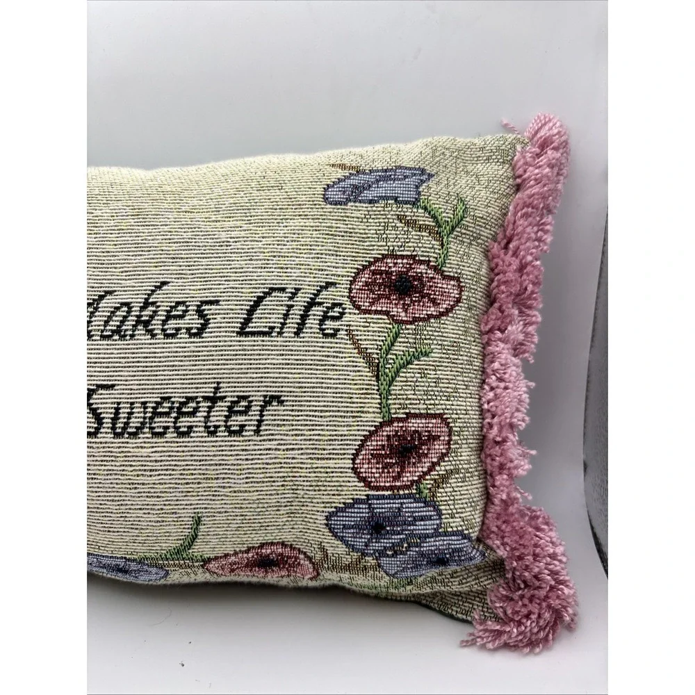 Tapestry Pillow An Aunt Makes Life A Little Sweeter 12x7